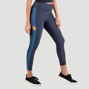 Black Everlast Colorplay Cropped Women's Legging | 03247FKND