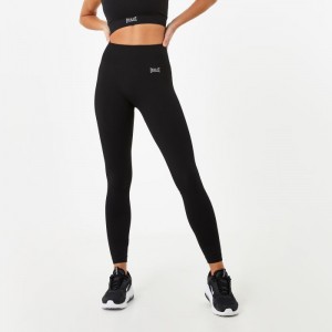 Black Everlast Seamless Women's Legging | 58307AMIG