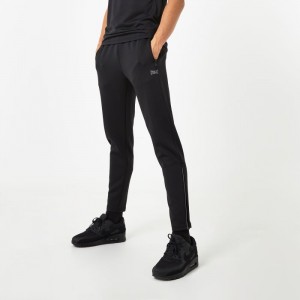 Black Everlast Tracksuit Men's Sweatpants & Joggers | 09278KZDM