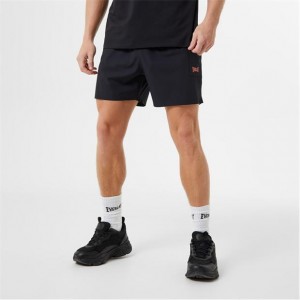 Black Everlast X Cargo Men's Shorts | 86472WEAX