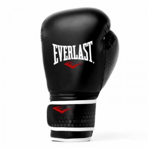 Black White Everlast Spark Training Unisex Boxing Gloves | 82546LZYQ