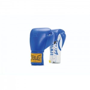 Blue Everlast 1910 Pro Sparring Laced Unisex Boxing Gloves | 15963GRLO