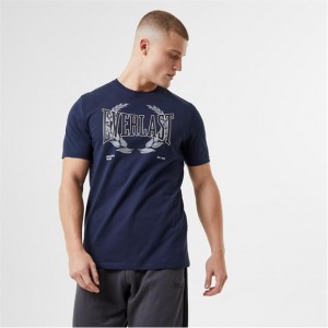 Blue Everlast Laurel Elite2 Men's T-Shirt | 53901YIJR