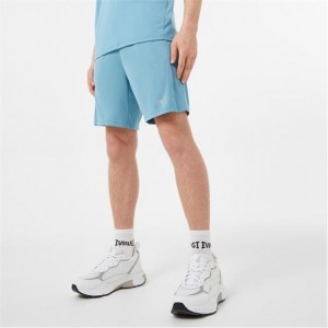 Blue Everlast Poly 8 Men's Shorts | 14396HJDT