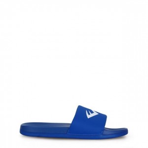 Blue White Everlast Godan Men's Sliders | 17456XQRS