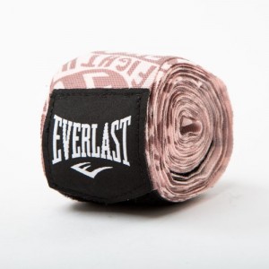 Gold Everlast Spark Printed Unisex Boxing Hand Wraps | 79156DKFO