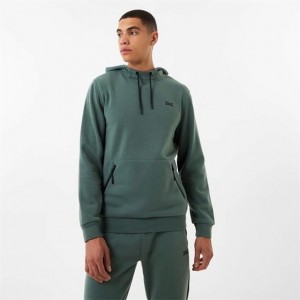 Green Everlast Premium Overhead Men's Hoodie | 24673IYBV