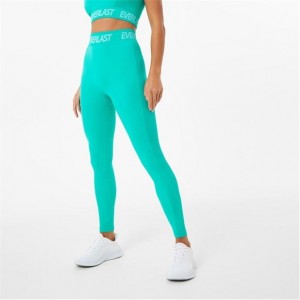 Green Everlast Seamless Highwaisted Women's Legging | 81639FPSC