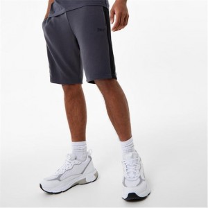 Grey Everlast Premium Jersey Men's Shorts | 28754DNUX