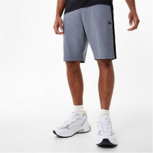 Grey Everlast Premium Jersey Men's Shorts | 18652XRGT