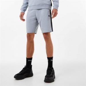 Grey Everlast Premium Jersey Men's Shorts | 15430RAXT