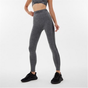 Grey Everlast Seamless Highwaisted Women's Legging | 91562RHKV