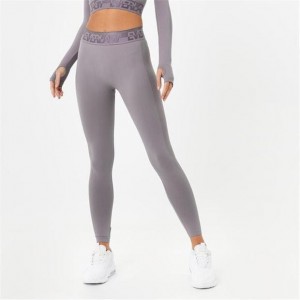 Grey Everlast Seamless Highwaisted Women's Legging | 15406KJIZ