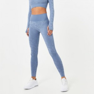 Light Blue Everlast Seamless Camo Women's Legging | 74069AZRW