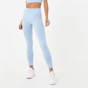 Light Blue Everlast Seamless Women's Legging | 84365RMSI