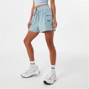 Light Grey Everlast Elite Cargo Women's Shorts | 03817GDZN