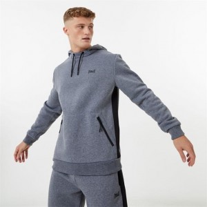 Light Grey Everlast Premium Overhead Men's Hoodie | 91057RGDN