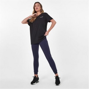 Navy Everlast Classic Women's Sweatpants & Joggers | 64305GTVJ