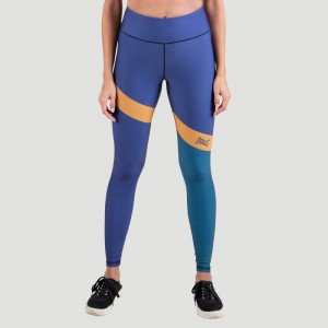 Navy Everlast Colorplay Women's Legging | 52401CUMH