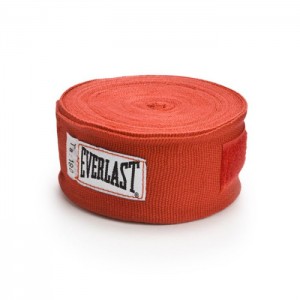 Red Everlast 180" Unisex Boxing Hand Wraps | 09614KJVA