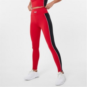 Red Everlast High Waist Panel Women's Legging | 28604MXLU