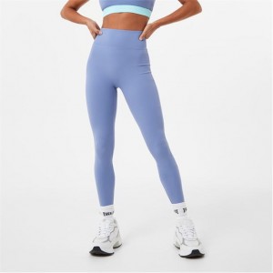 Shark Blue Everlast Micro Tape Women's Legging | 68342IYFG