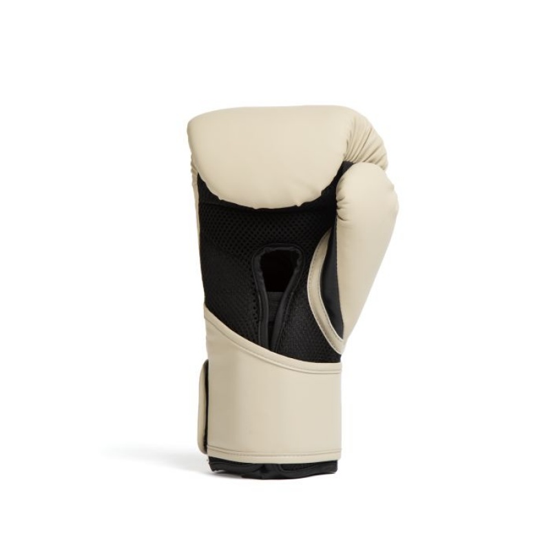 Beige Everlast Elite 2 Unisex Boxing Gloves | 14278WRGA