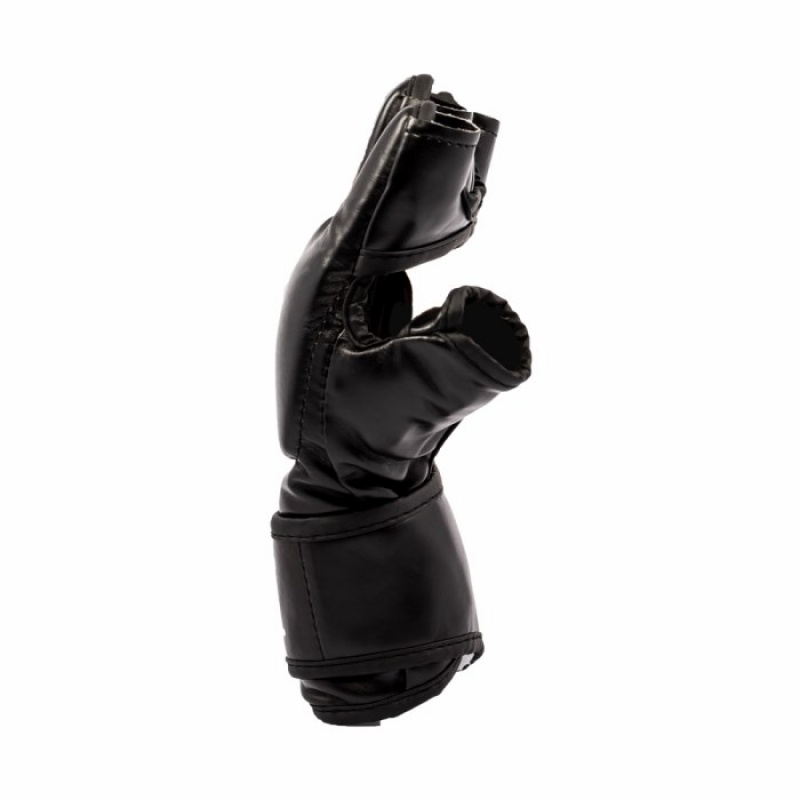 Black Everlast 1910 Grappling Unisex MMA Gloves | 49562GKJC