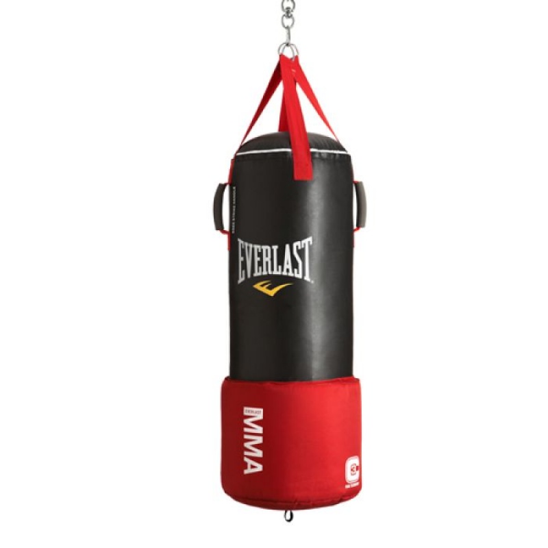 Black Everlast 1910 Omnistrike Unisex MMA Punching Bags | 51248XSPD