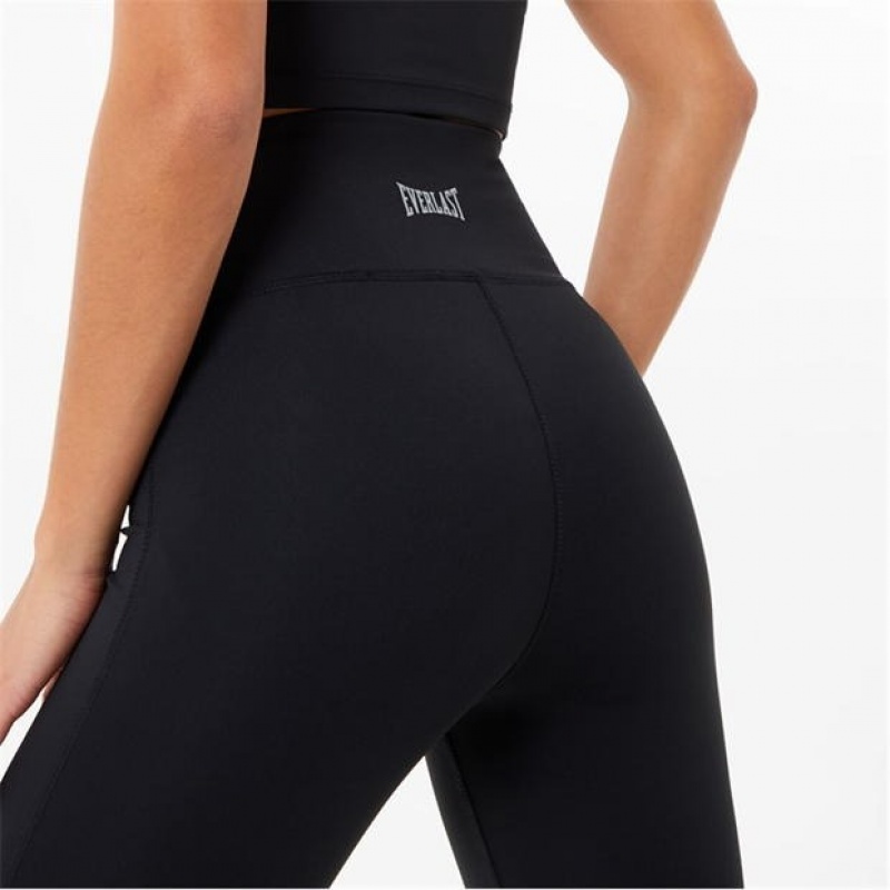 Black Everlast 1910 Performance Women's Legging | 50318DUIN