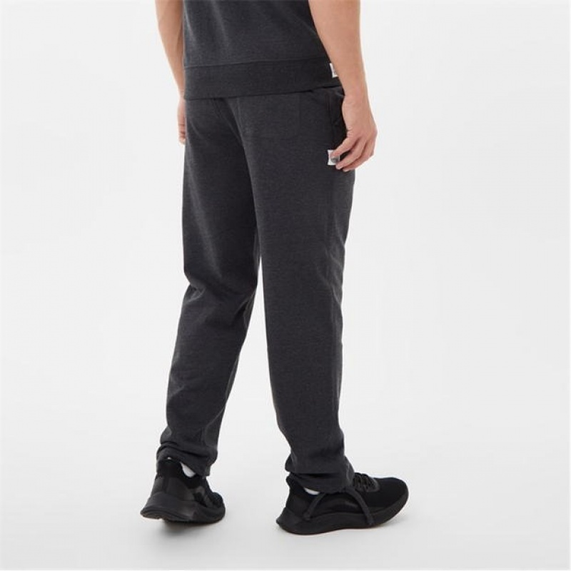 Black Everlast Boxing Men's Sweatpants & Joggers | 51836IUKH