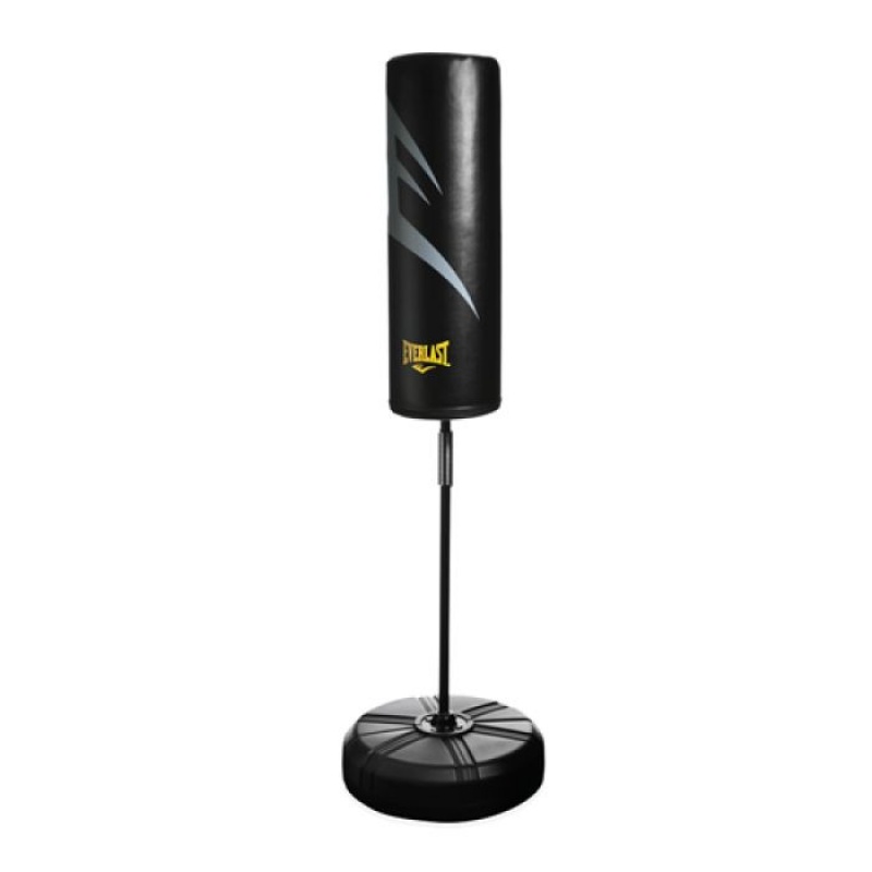 Black Everlast Cardio Fitness Unisex Punching Bags | 42567ZEAD