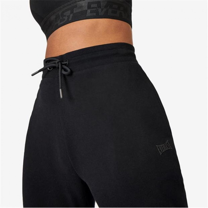 Black Everlast Classic Women's Sweatpants & Joggers | 04689YLVK