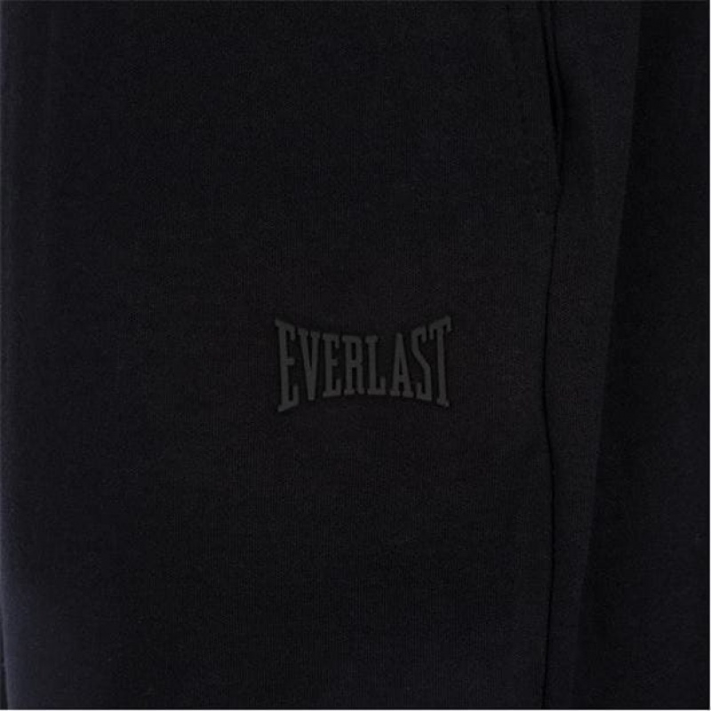 Black Everlast Classic Women's Sweatpants & Joggers | 04689YLVK