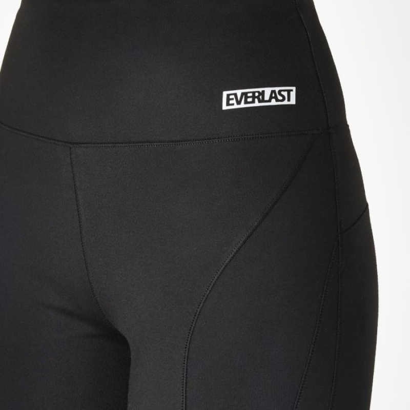 Black Everlast Contour Women's Legging | 43629LGXZ