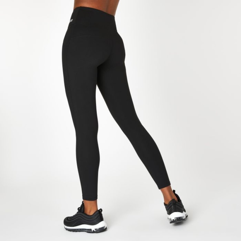 Black Everlast Contour Women's Legging | 43629LGXZ