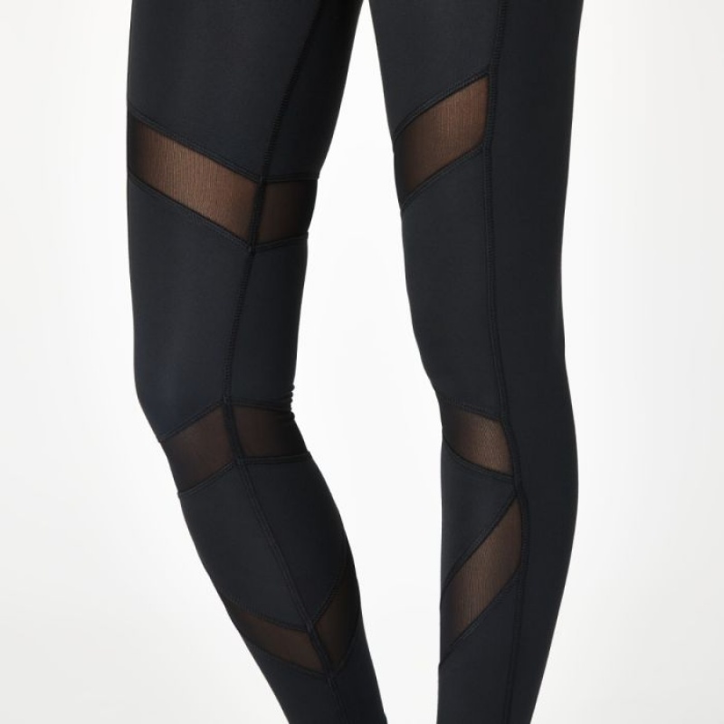 Black Everlast Contour Women's Legging | 97035LGAJ