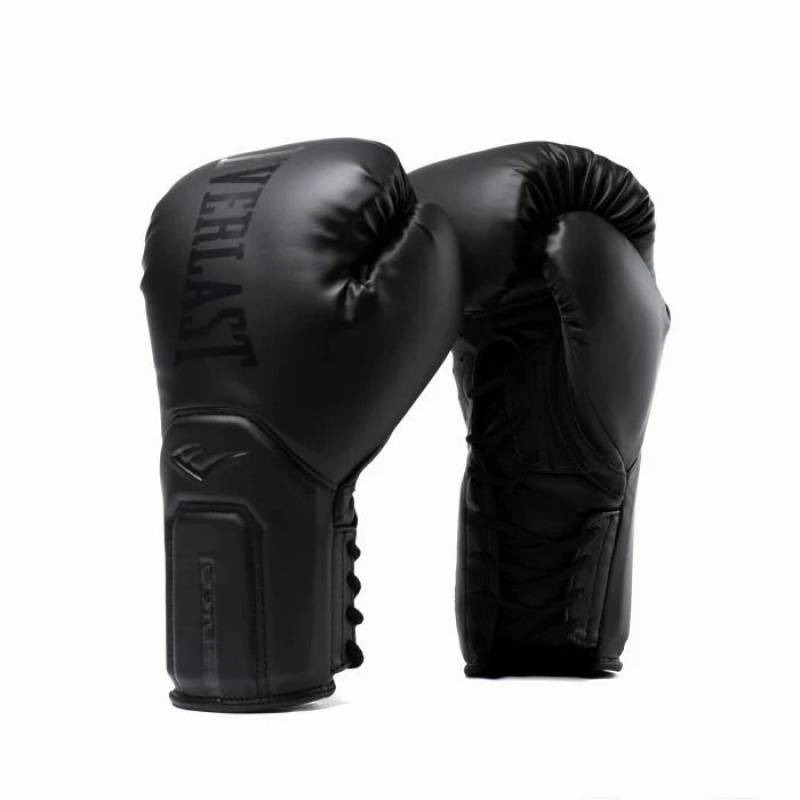 Black Everlast Elite 2 Pro Unisex Training Gloves | 96274YXNI