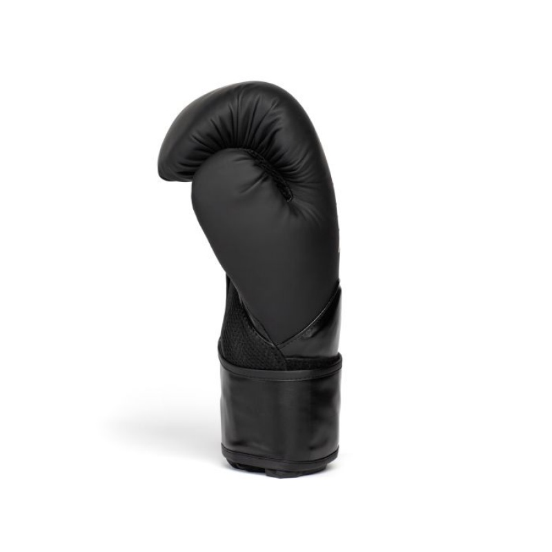 Black Everlast Elite 2 Unisex Boxing Gloves | 25806QDLN