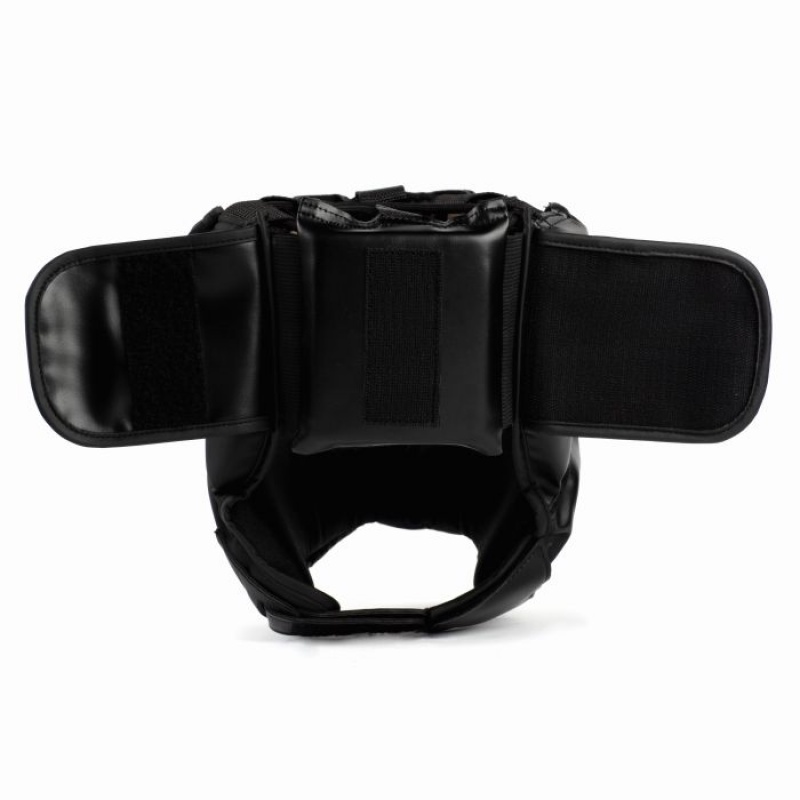 Black Everlast Elite 2 Unisex Boxing Headgear | 52986NGAV