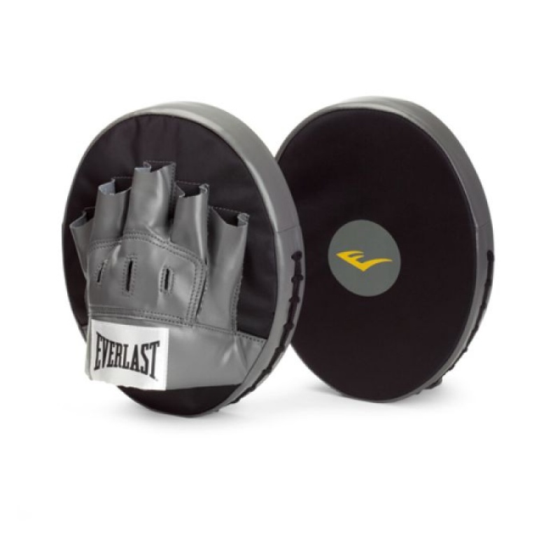 Black Everlast Elite 2 Unisex Punch Mitts | 41709FVUJ