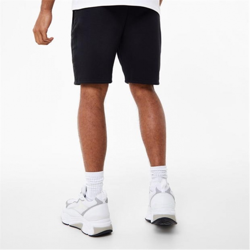 Black Everlast Elite Taped Men's Shorts | 78023TWJR