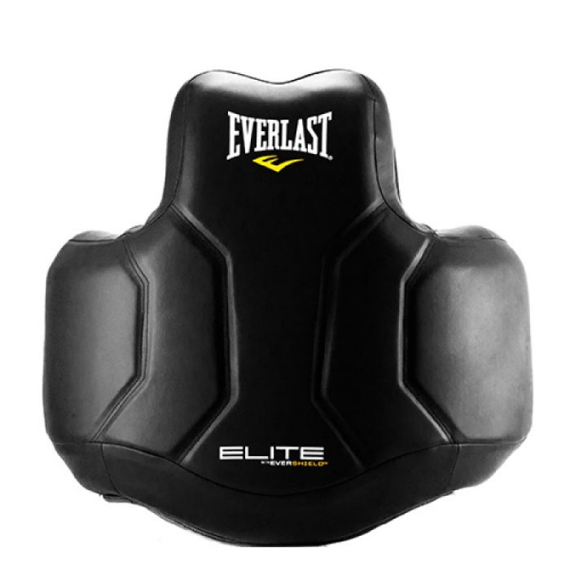 Black Everlast Elite Unisex Body Protector | 98532CAJW