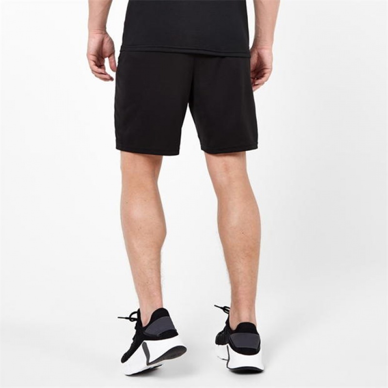 Black Everlast Everdri 8 Inch Men's Shorts | 12904WZSI