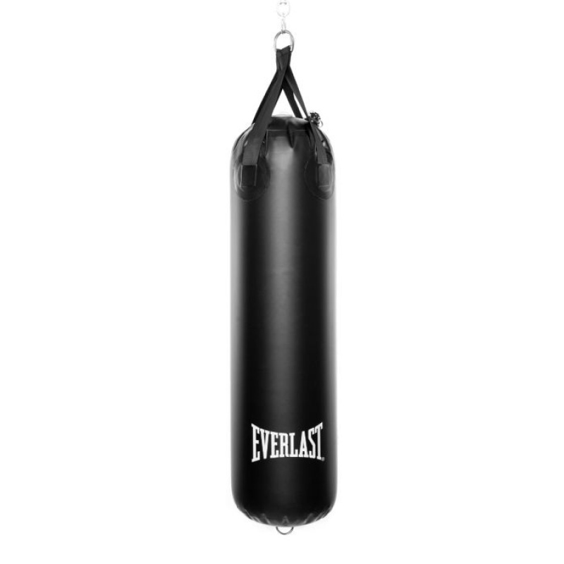 Black Everlast Hydrostrike Air Core,100lbs Unisex Punching Bags | 04635ITKR