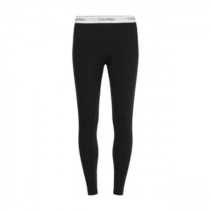 Black Everlast Modern Cotton Women\'s Legging | 25940WBNS