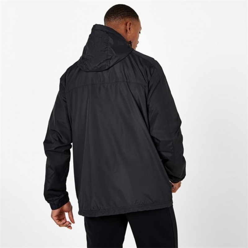 Black Everlast Shower Men's Jackets | 87193KLUR