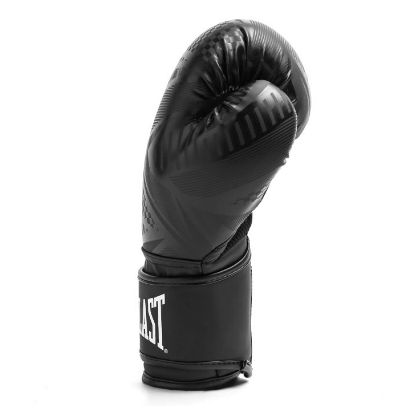 Black Everlast Spark Training Unisex Boxing Gloves | 23506LCWR