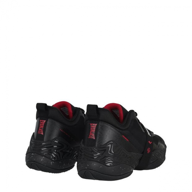 Black Everlast Supreme Men's Sport Shoes | 34019SIOE