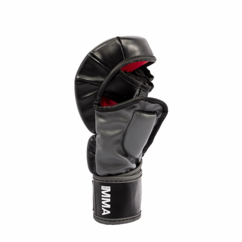 Black Everlast Titan Striking Unisex Training Gloves | 51983TGAZ